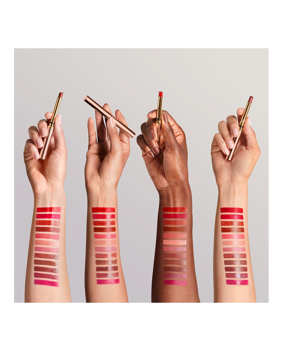 Barra de labios Pure Color Explicit  Slick Shine Estée Lauder 914 Adrenaline Rush-3