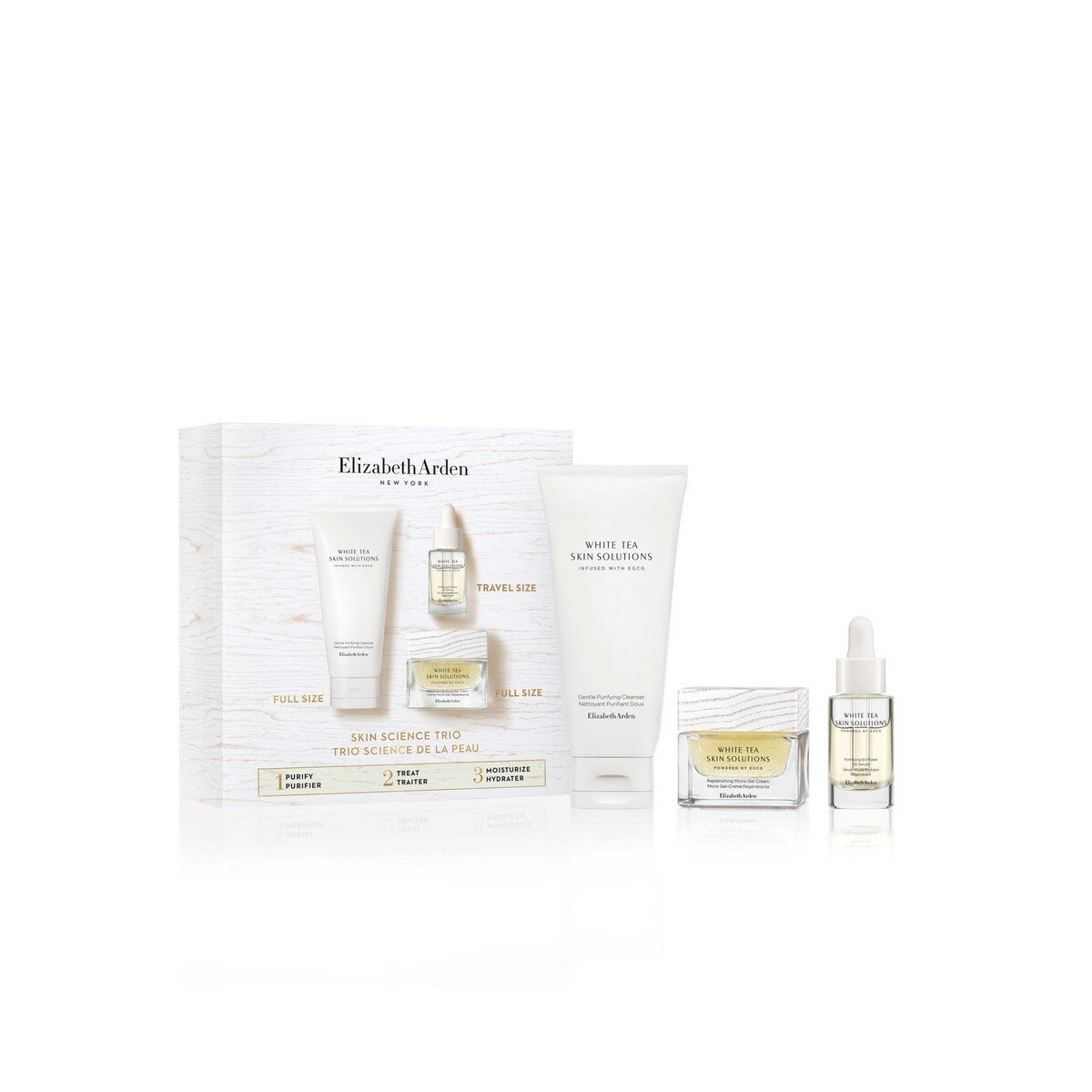 Coffret de 3 Peças White Tea Skin Solutions - 125 ml 1