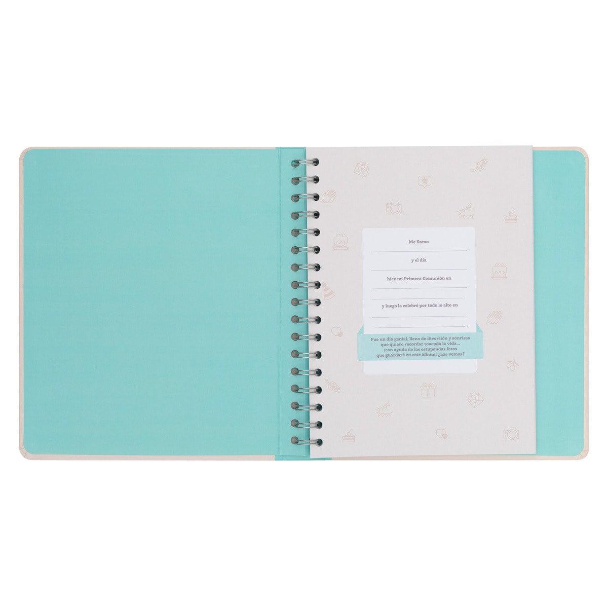 Kit de álbum de fotos scrapbooking Mr Wonderful: Momentazos y recuerdos de mi Primera Comunión 7