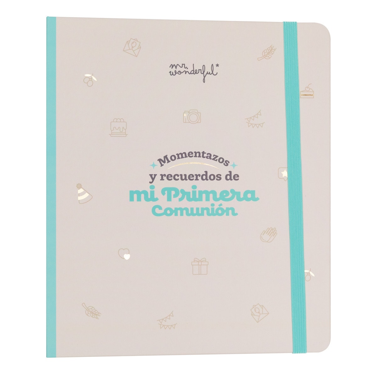 Kit de álbum de fotos scrapbooking Mr Wonderful: Momentazos y recuerdos de mi Primera Comunión 1