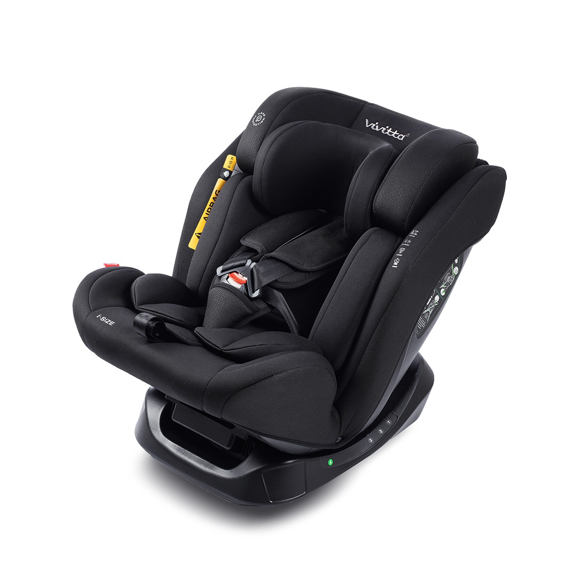 Silla de coche Sri I-Size Eder Ibelt (40-150cm) Negro-2