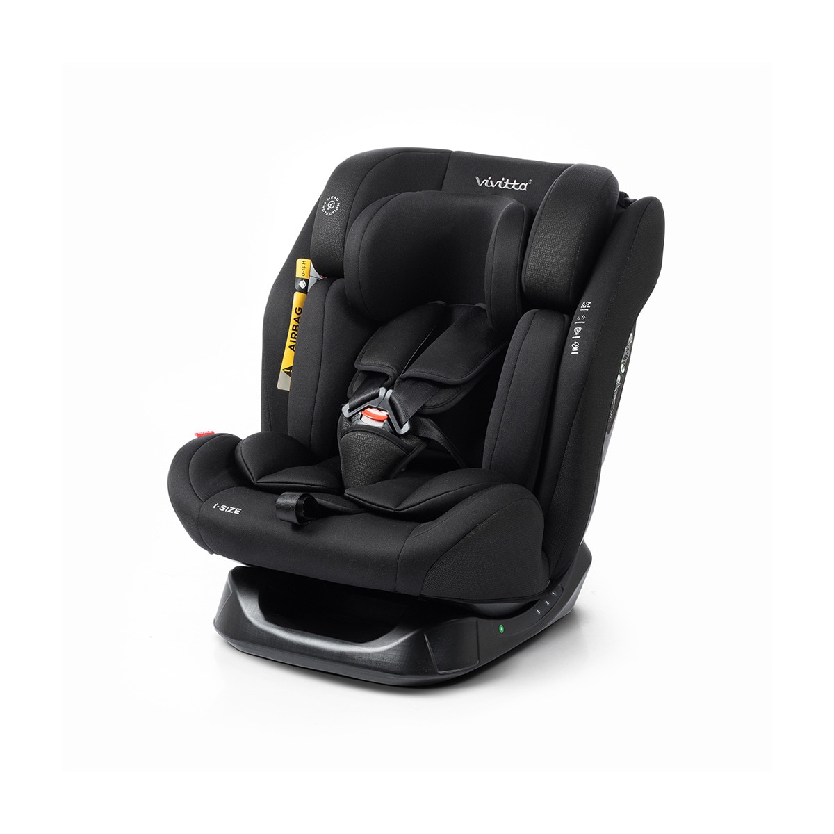 Silla de coche Sri I-Size Eder Ibelt (40-150cm) Negro-11