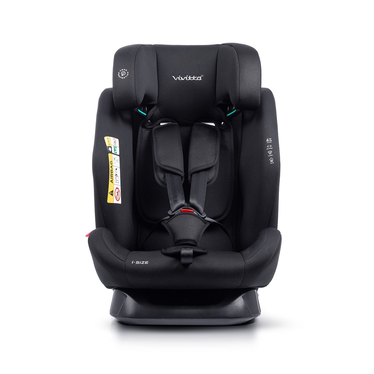 Silla de coche Sri I-Size Eder Ibelt (40-150cm) Negro-7