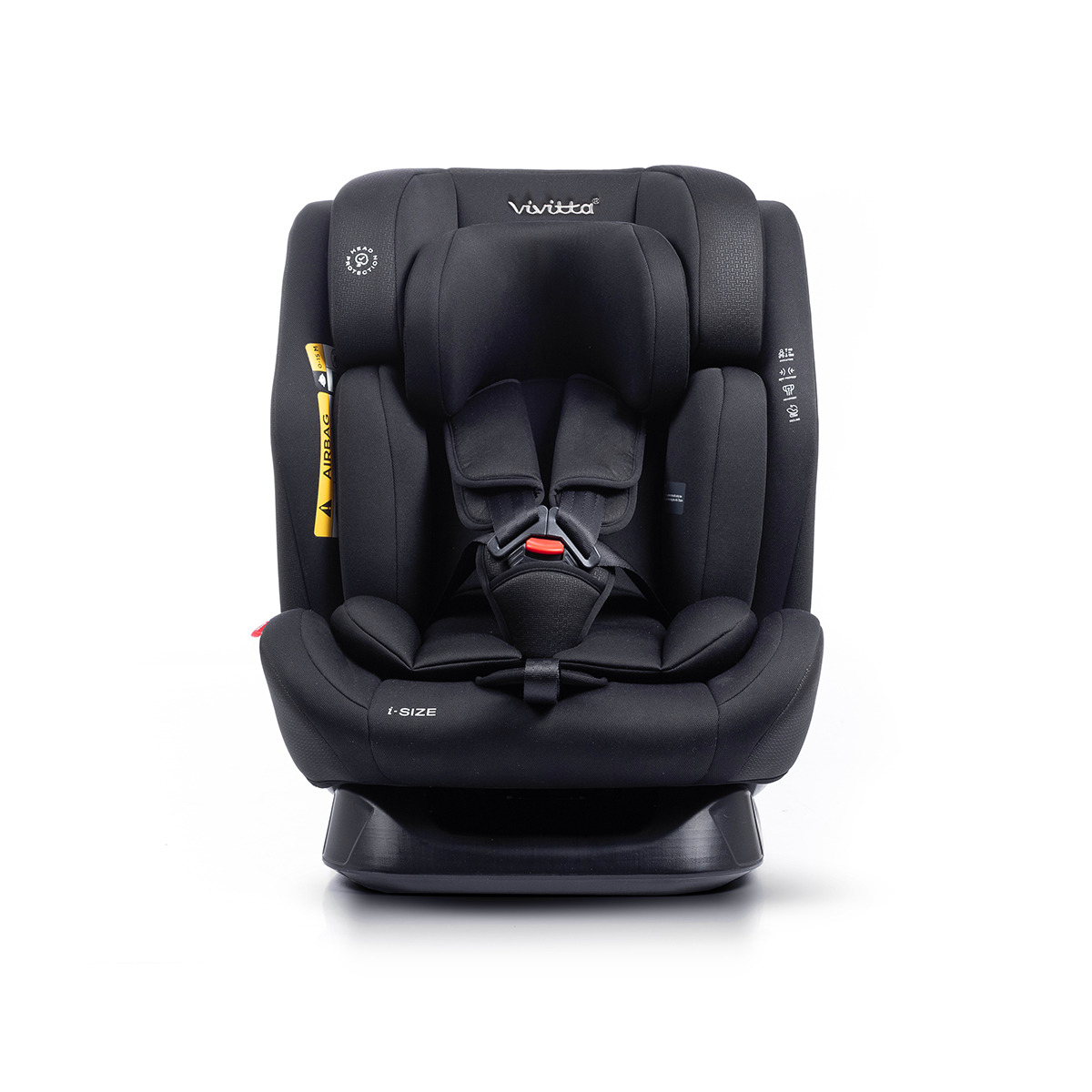 Silla de coche Sri I-Size Eder Ibelt (40-150cm) Negro-6