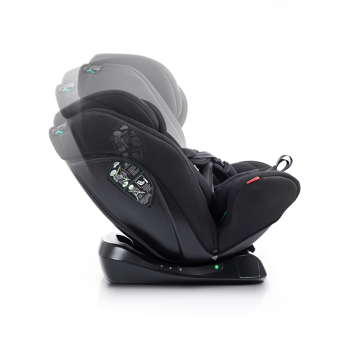 Silla de coche Sri I-Size Eder Ibelt (40-150cm) Negro-5