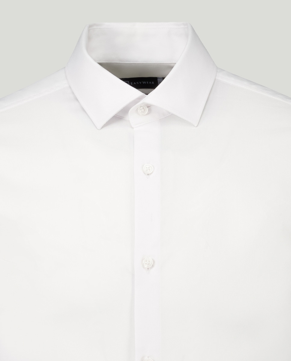 Camisa Super Elástica com Estrutura Branco-5
