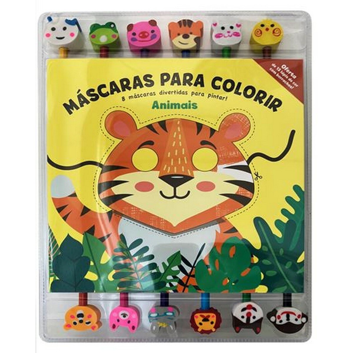 Mascaras para colorir animais 1
