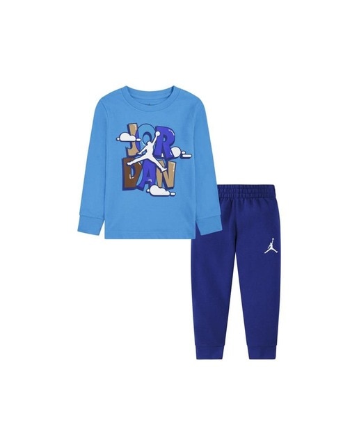 Imagen 0 de Conjunto camiseta manga larga y pantalon Jordan