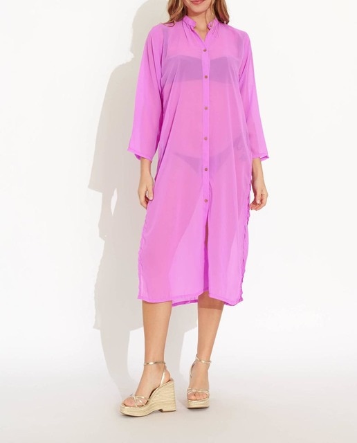 Imagen 0 de Kurta largo rosa