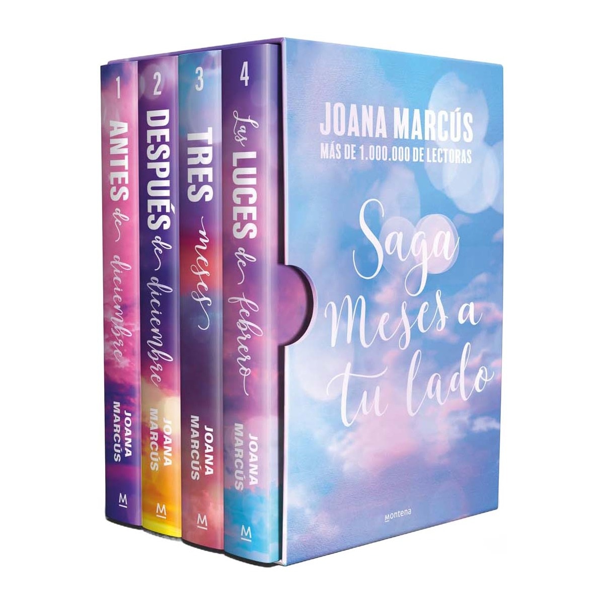 Imagem 0 de Saga Meses a tu lado (estuche con: Antes de diciembre | Después de diciembre | Tres meses | Las luces de febrero) (Capa mole)