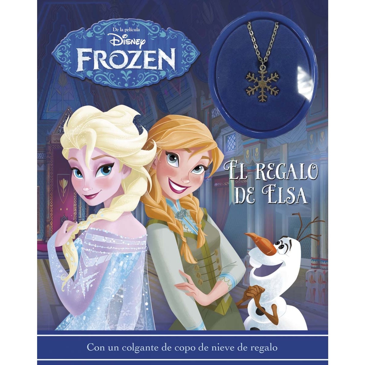 Imagen 0 de Frozen.Libro con collar. El regalo de Elsa  (Lujo)