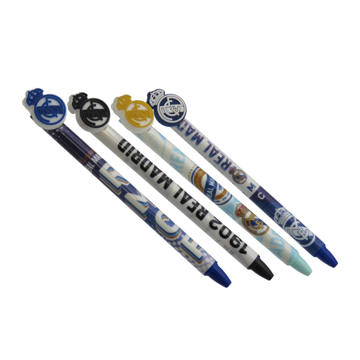 Boligrafo borrable Real Madrid CyP Brands multicolor multicolor Surtido-2