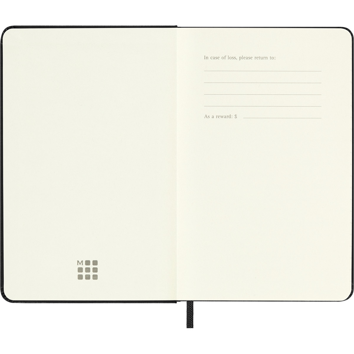 Agenda de bolso para 18 meses julho de 2024 a dezembro de 2025 vista semanal paisagem capa dura Moleskine preto em inglês Preto-3