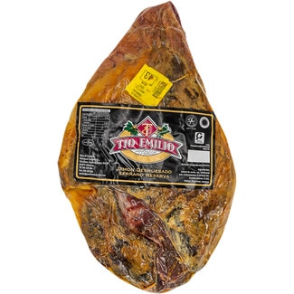 jamón deshuesado serrano Reserva ETG curación mínima 16 meses - Tio Emilio