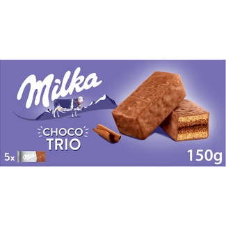 bizcocho de chocolate 5 unidades estuche 50 g - Milka