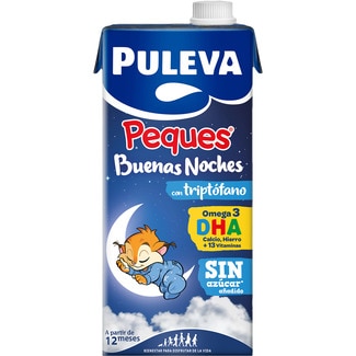 3 Buenas Noches preparado lácteo con triptófano de 12 a 36 meses brik 1 l - Puleva Peques