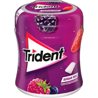 Pastilhas Fruit sabor Frutos Silvestres sem Açúcar embalagem 82,6 g - Trident