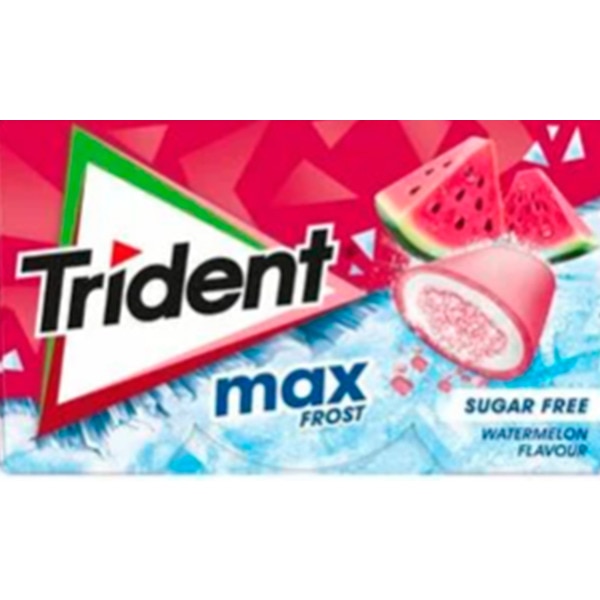 Pastilhas Max Frost sabor Melancia sem Açúcar embalagem 20 g