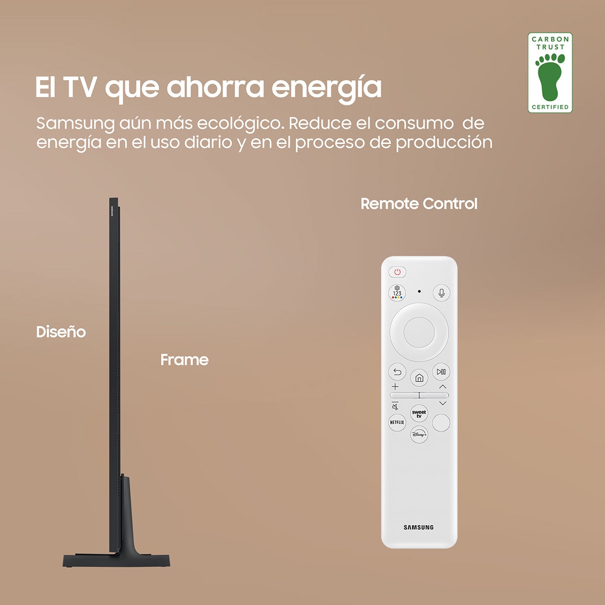TV QLED 189 cm (75") Samsung The Frame TQ75LS03DAUXXC 4K Display Mate Smart TV para colgar en pared con soporte incluido Negro-4