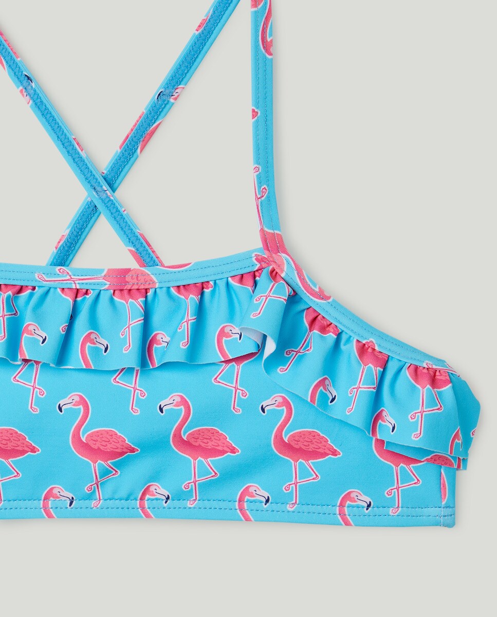 Bikini de niña con estampado flamencos · Kids El Corte Inglés · El