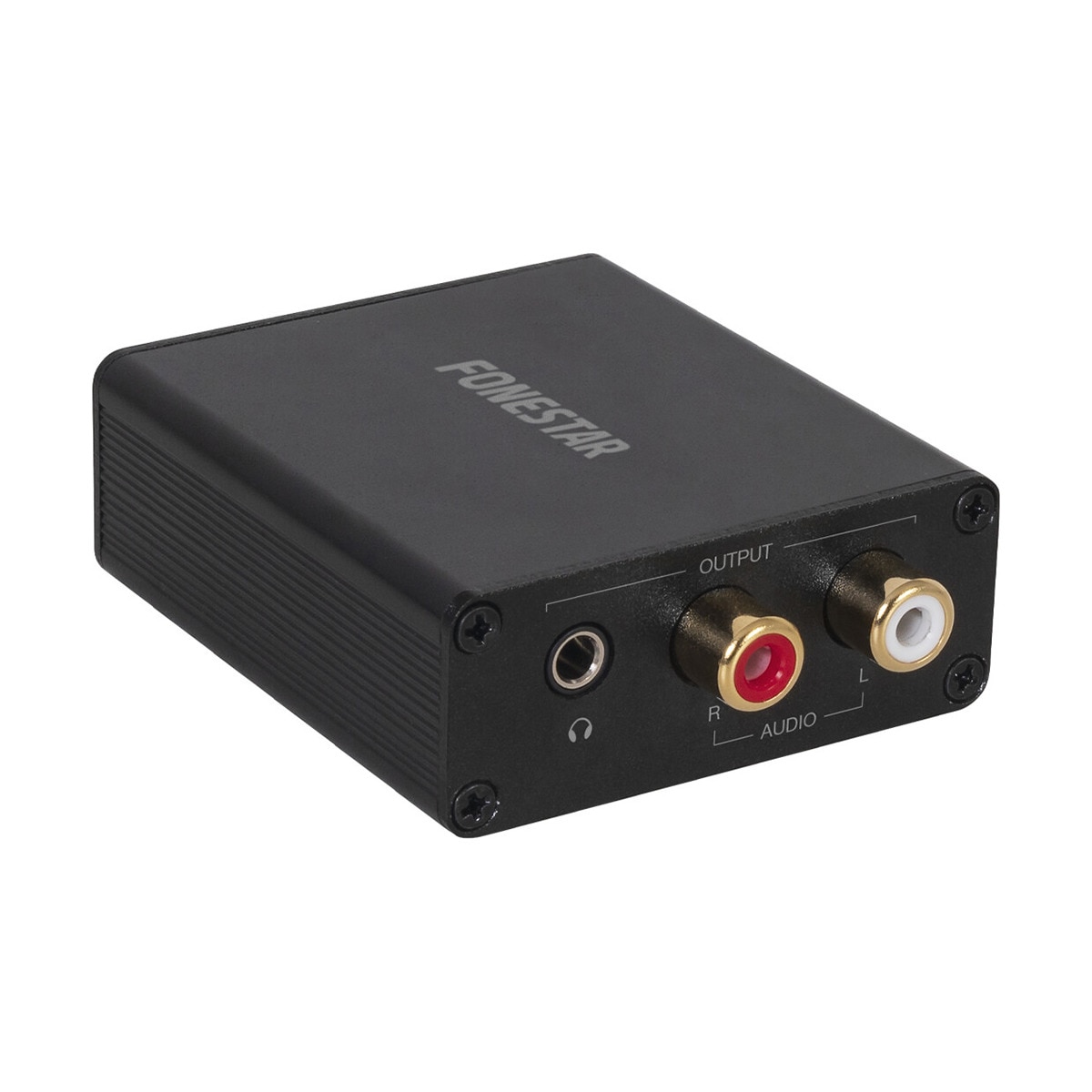Convertidor de audio digital a analógico Fonestar FO-41DAH Negro-1