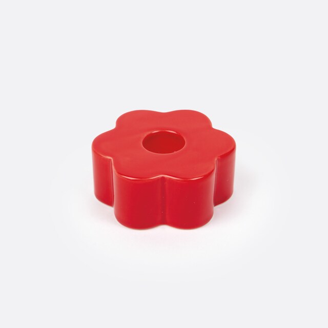Imagen 0 de Porta velas DOIY daisy rojo