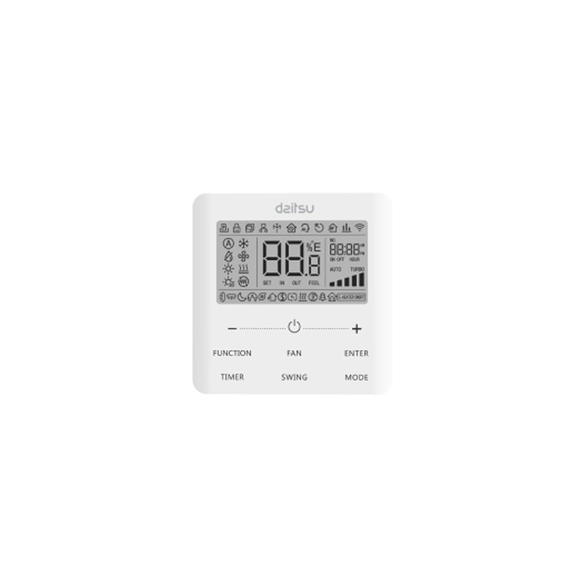 Aire acondicionado conducto Daitsu con 4.557 frig/h y 4.815 kcal/h - CD 18K DBS Inox-3
