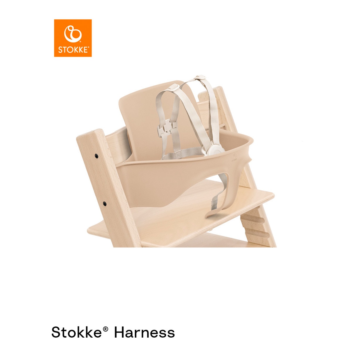 Arnês² para Cadeira Papa Stokke Tripp Trapp Bege-5
