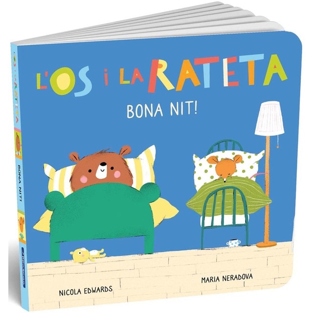 Imagen 0 de L'Ós i la Rateta - Bona nit!: Un llibre de cartró amb pestanyes