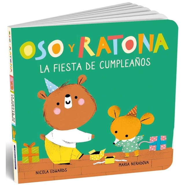 Imagen 0 de Oso y Ratona - La fiesta de cumpleaños: Un libro de cartón con pestañas
