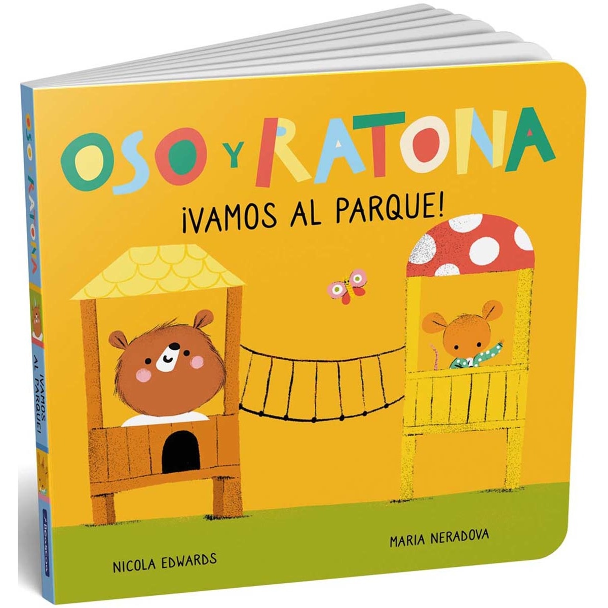 Imagem 0 de Oso y Ratona - ¡Vamos al parque!: Un libro de cartón con pestañas
