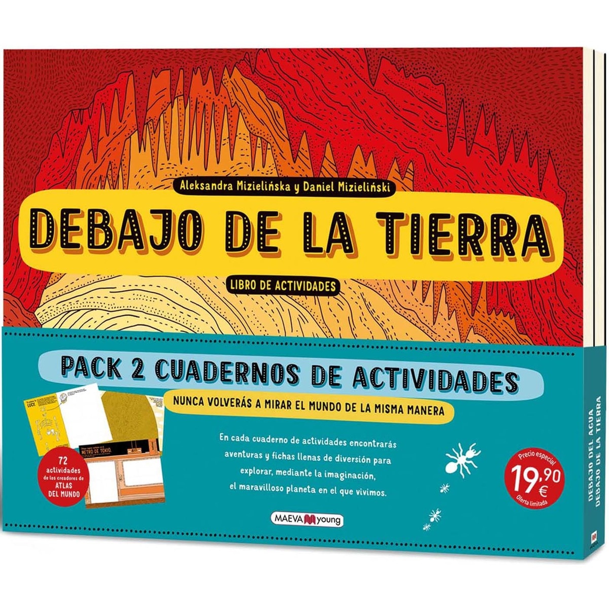 Pack de actividades. Debajo de la tierra, debajo del agua: Nunca volverás a mirar el mundo de la misma manera  (Tapa blanda) 1