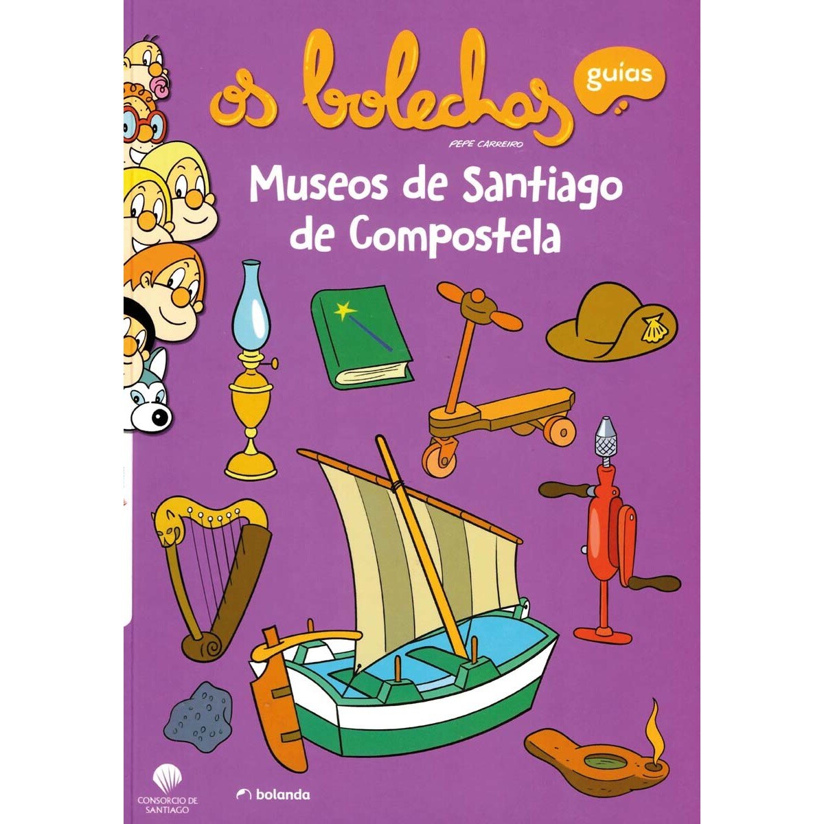 Os bolechas visitan os museos de santiago de compo 1