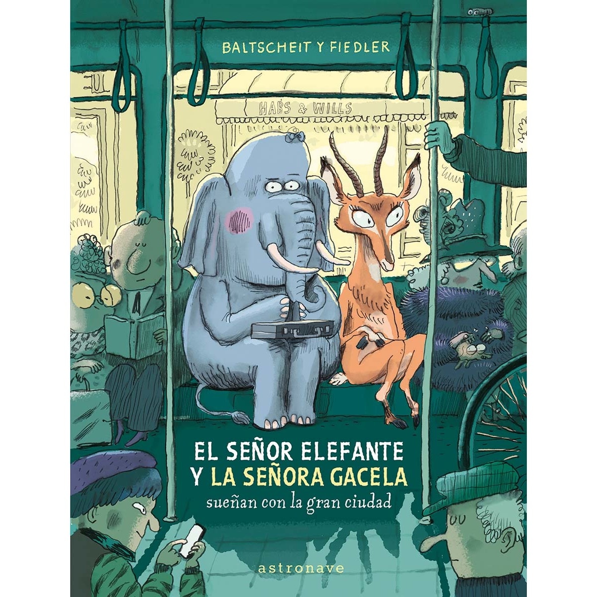 Imagem 0 de EL SEÑOR ELEFANTE Y LA SEÑORA GACELA SUEÑAN CON LA GRAN CIUDAD (Capa dura)