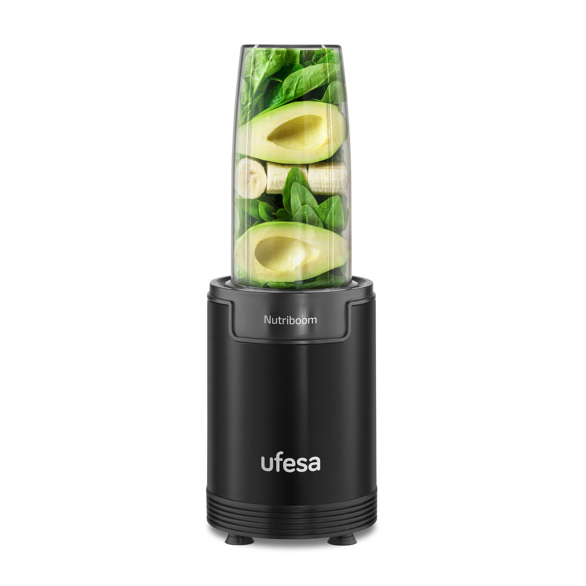 Batidora de vaso Ufesa Nutriboom con accesorios 6 en 1 Negro-7