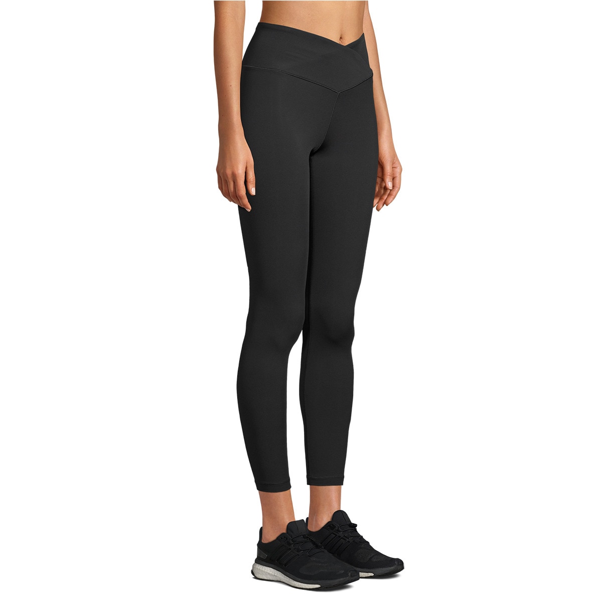Leggings de Mulher Overlap High Preto-4
