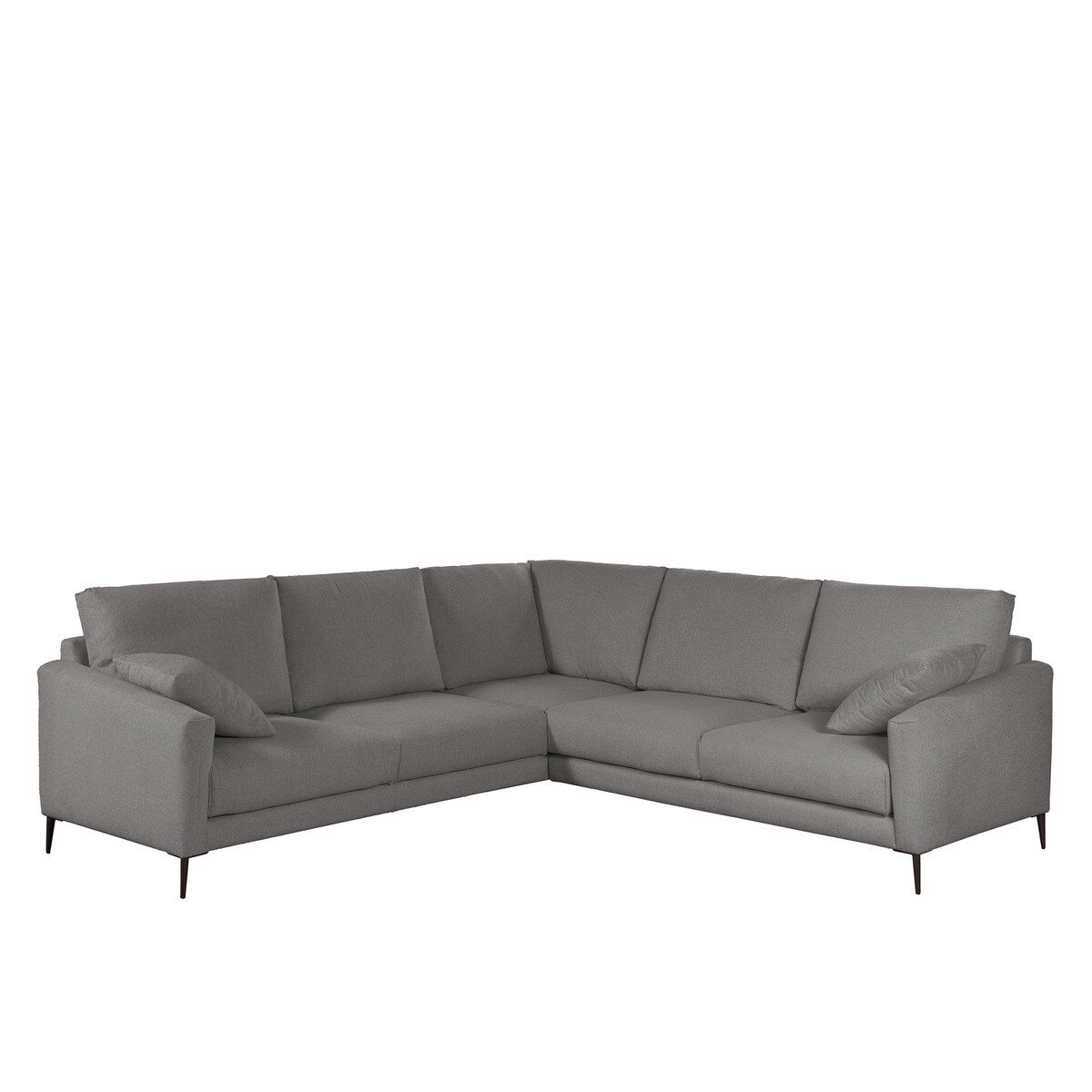 Sofá rinconera con brazo estrecho de 5 plazas tapizado Tahoe El Corte