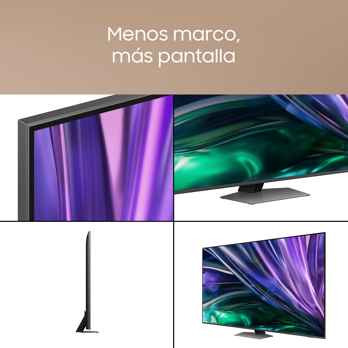 TV Neo QLED 163 cm (65") Samsung TQ65QN85DBTXXC 4K AI Upscalling con Inteligencia Artificial Smart TV Gris-9