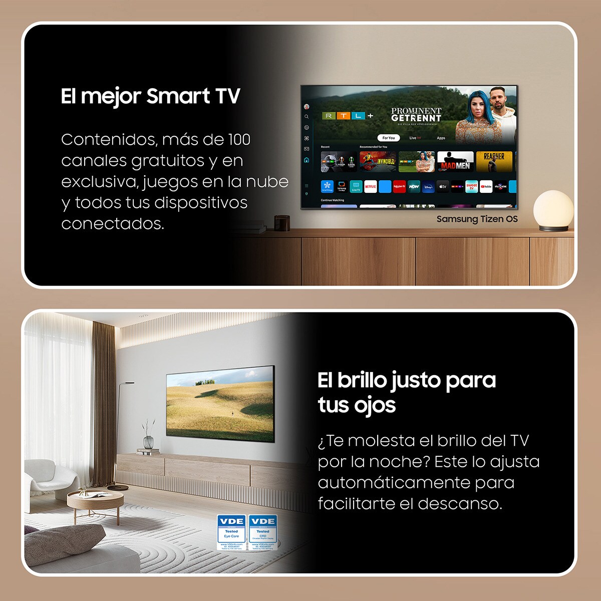 TV Neo QLED 163 cm (65") Samsung TQ65QN85DBTXXC 4K AI Upscalling con Inteligencia Artificial Smart TV Gris-5