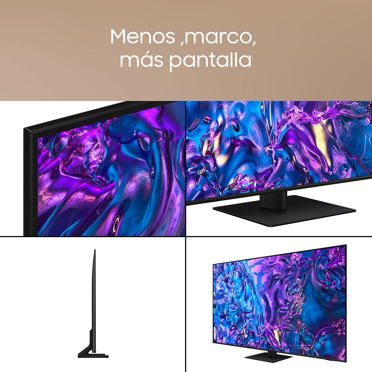 TV QLED 214 cm (85") Samsung TQ85Q70DATXXC 4K Upscalling  Smart TV Negro-9