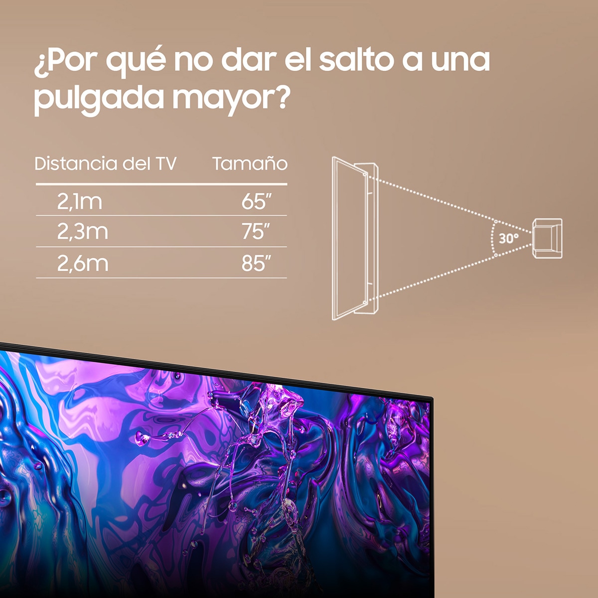 TV QLED 214 cm (85") Samsung TQ85Q70DATXXC 4K Upscalling  Smart TV Negro-6