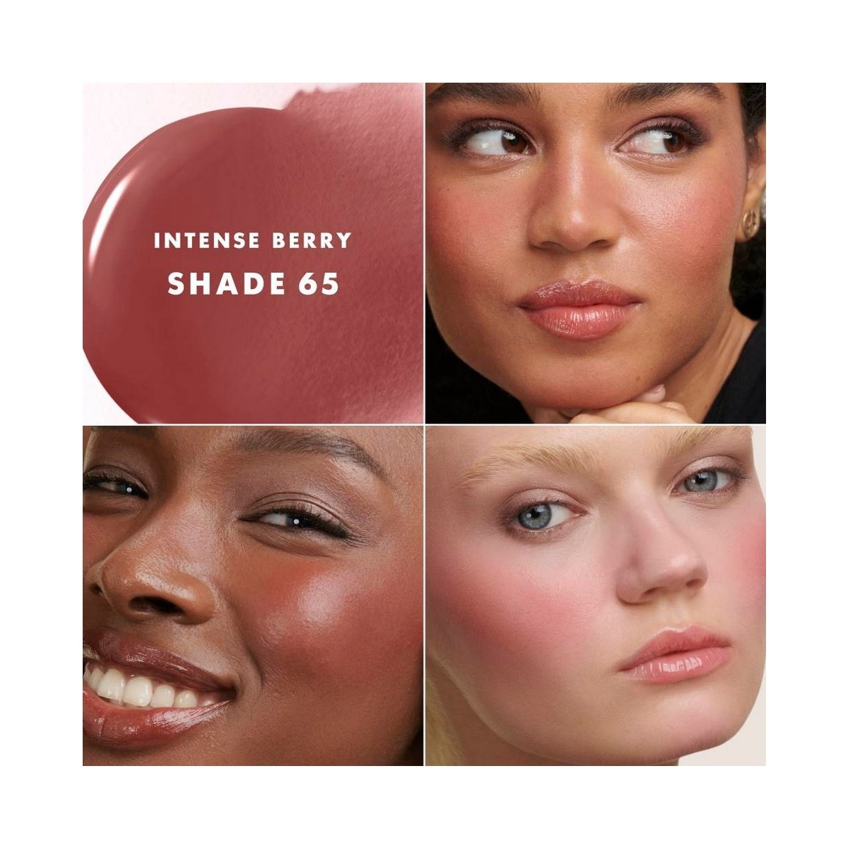 Blush Líquido Luminous Silk Cheek Tint 65 Intense Berry-4
