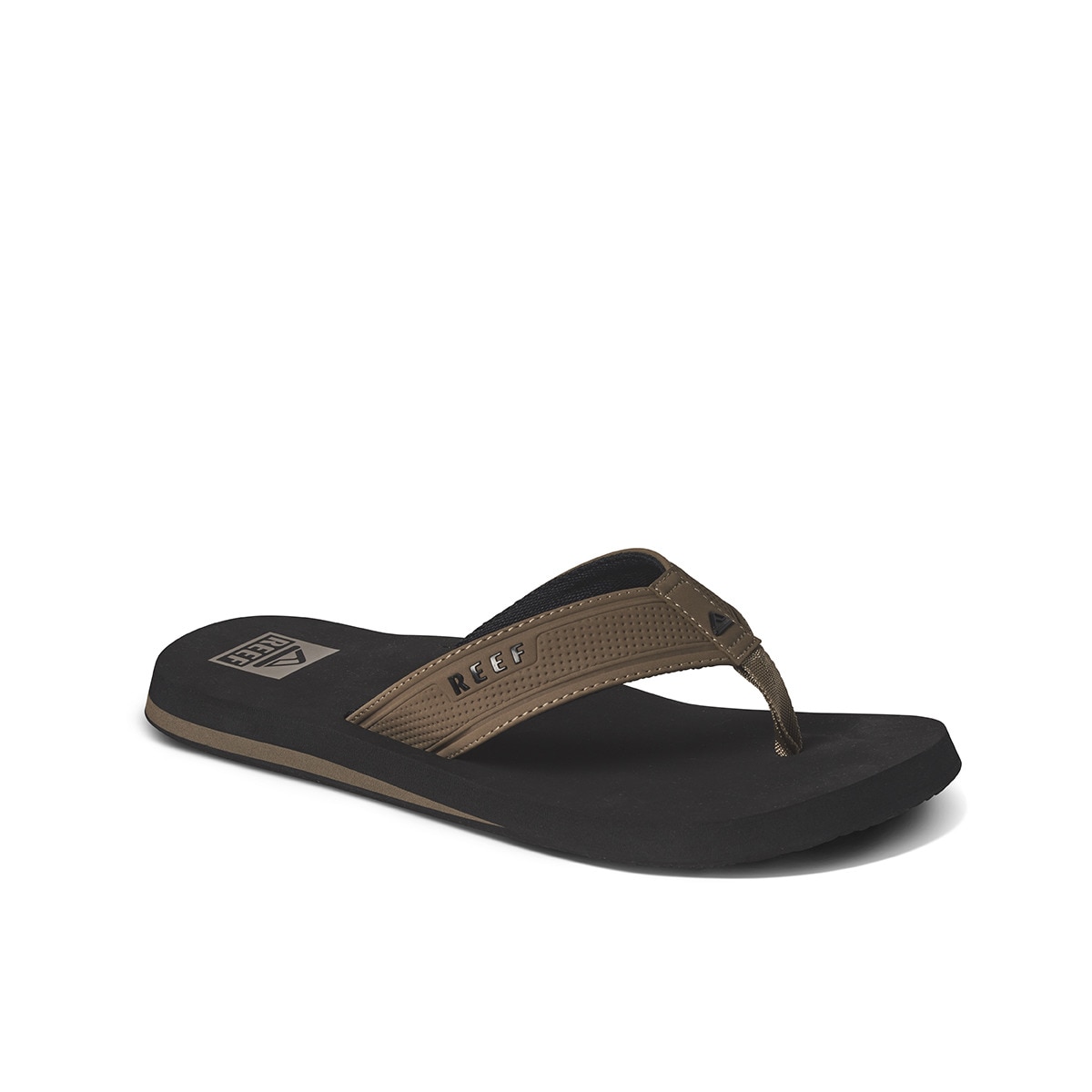 Chinelos de Banho de Homem M The Layback Preto / Camel-4