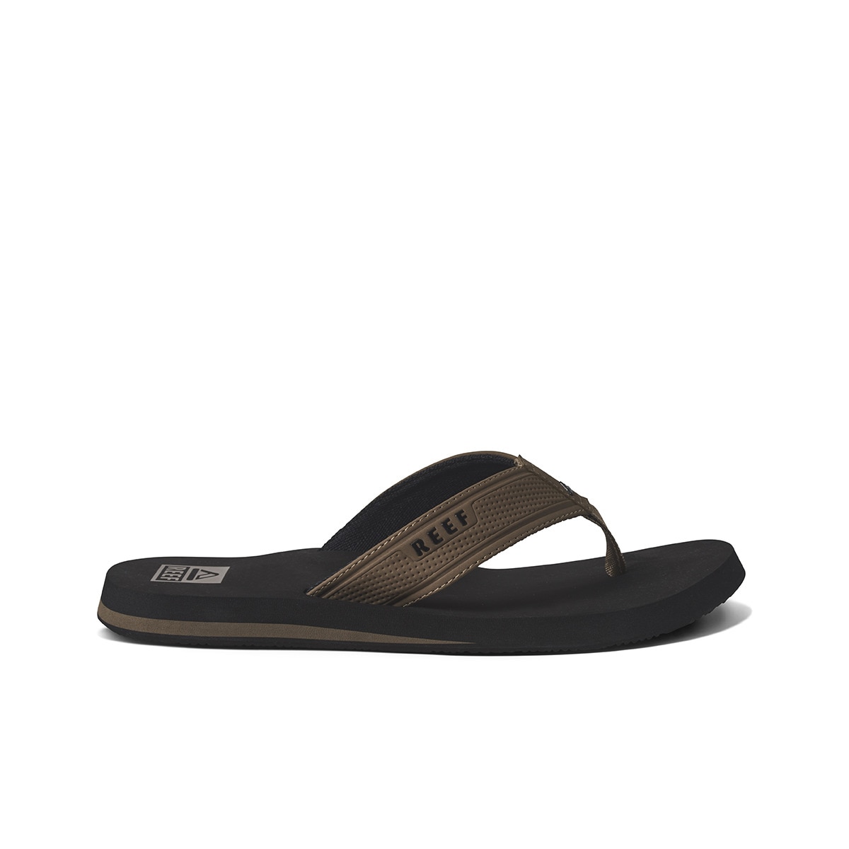 Chinelos de Banho de Homem M The Layback Preto / Camel-2