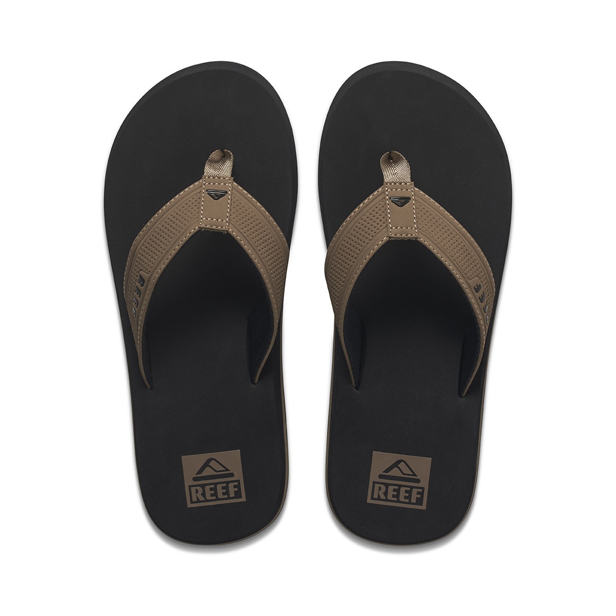 Chinelos de Banho de Homem M The Layback Preto / Camel-1