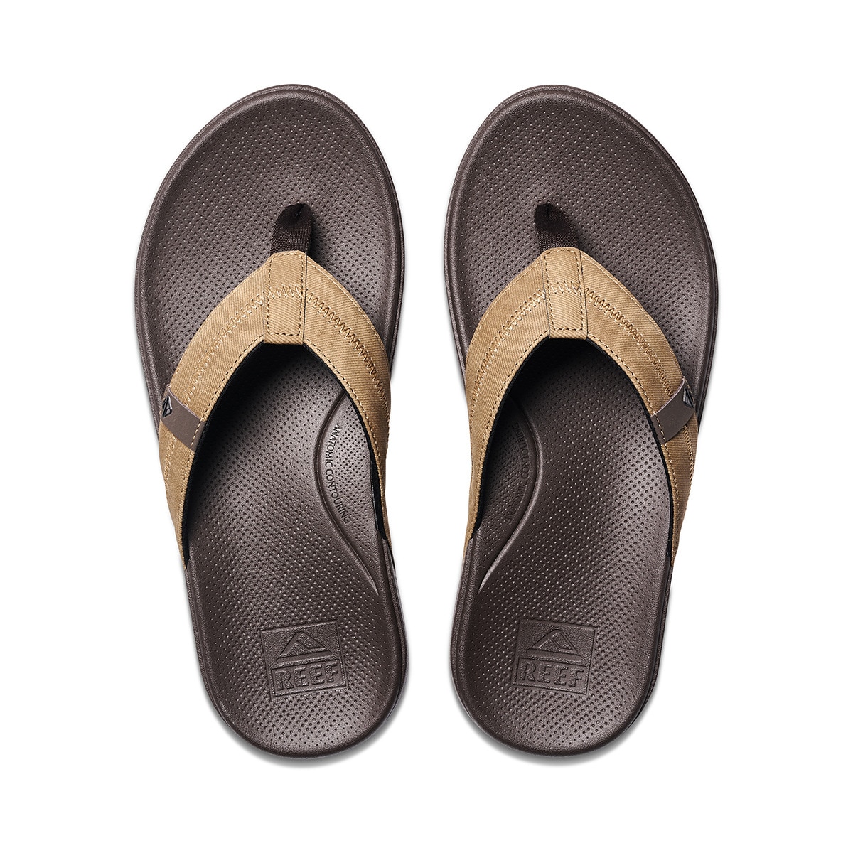Chinelos de Banho de Homem M Cushion Phantom 2.0 Castanho-1