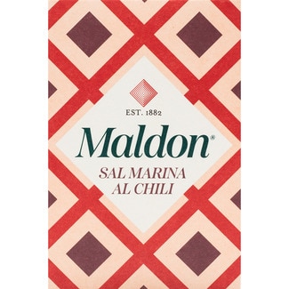 sal marina al chili caja 100 g - Maldon
