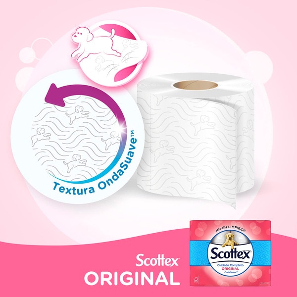 Original Complete Care 2-ply toilet paper packet 36 units