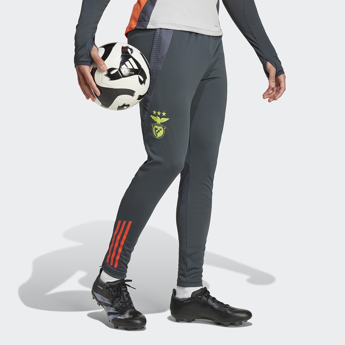 Calças de Homem SL Benfica 2024/2025 Tiro24 Training Pant Cinzento-3