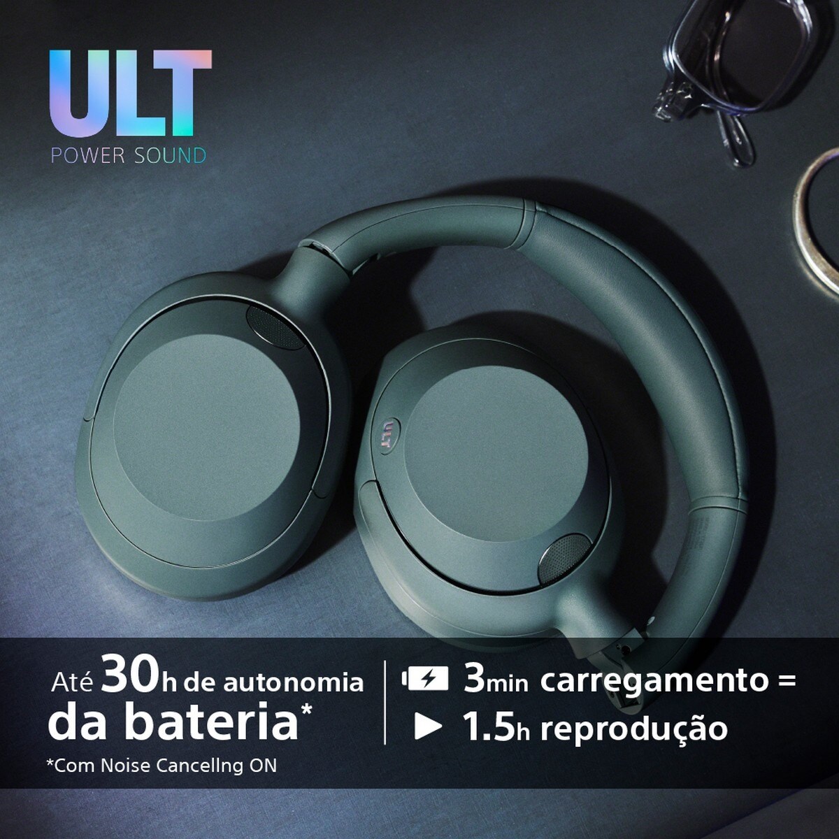 Auscultadores Headband Bluetooth NC Sony ULT WEAR WH-ULT900N Preto-16